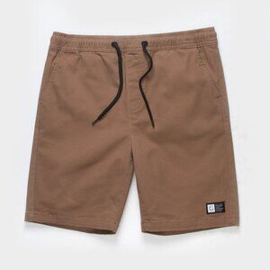 LIRA Twill Elastic Waist Boys Shorts from Tilly's